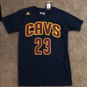 NBA Adidas Cavalier Tee Shirt Lebron James MENS